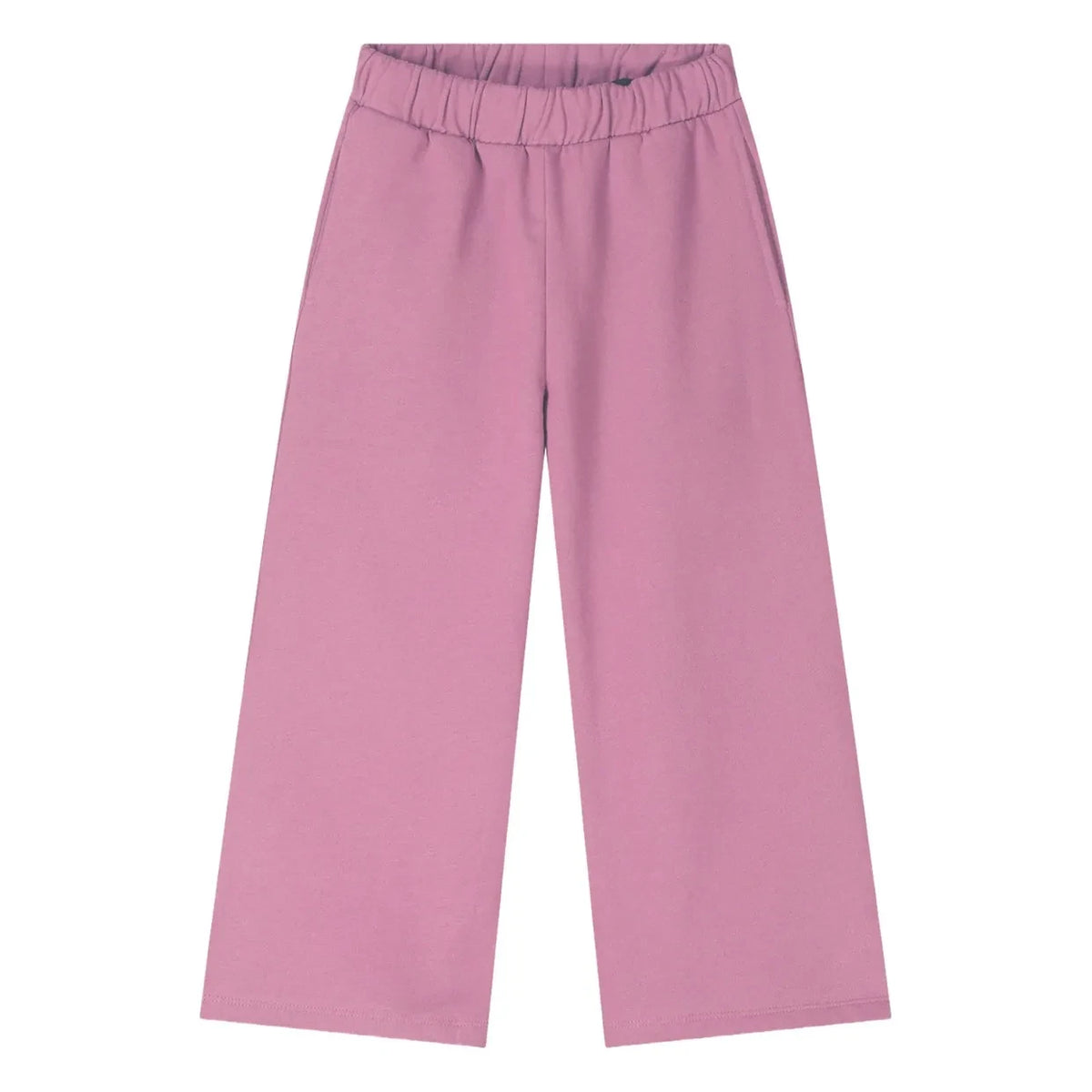 Gray Label - Organic Cotton Split Hem Flared Pants | Pink