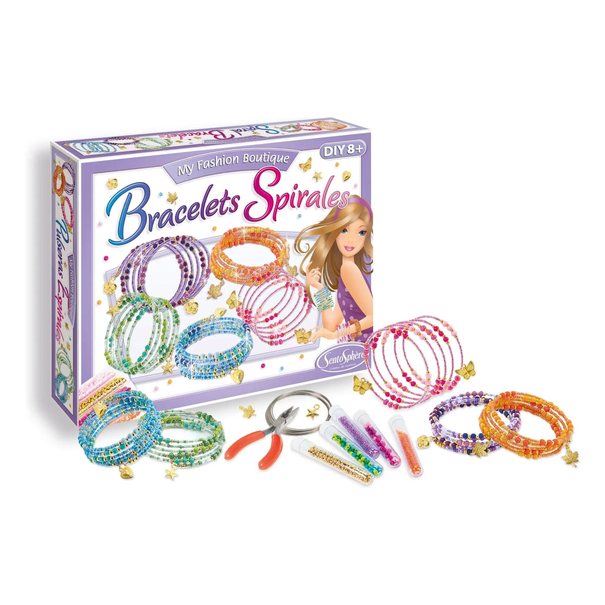 Sentosphère - Spiral Bracelets Creative Kit