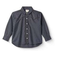 Copenhagen Colors - Cowboy Shirt Organic Cotton | Navy