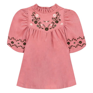 Bonton - Pauline Bébé Embroidered Dress | Pink