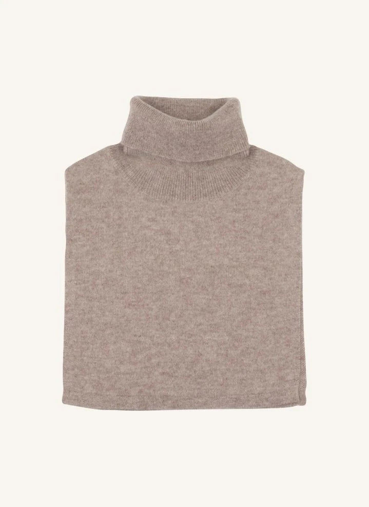 Holmm - Lou Cashmere Neck Warmer | Gray-brown