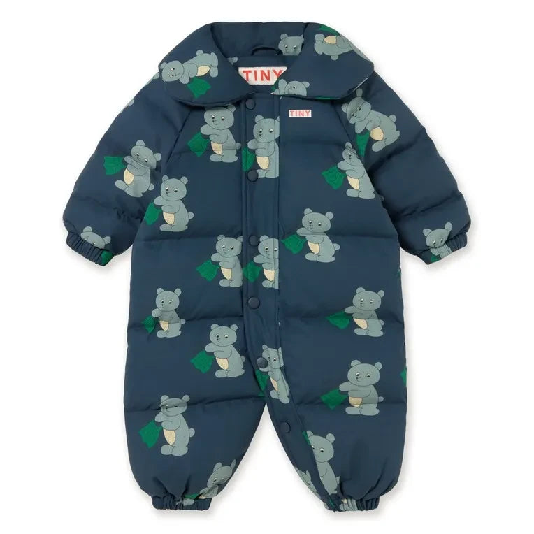 Tinycottons - Plush Bear Pilot | Navy