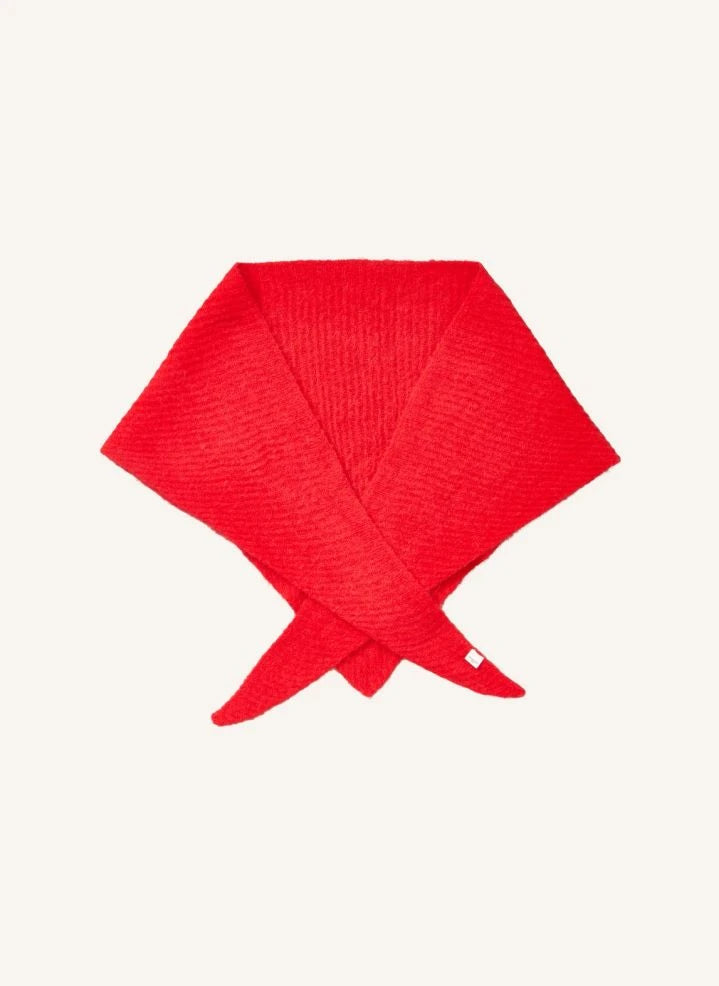 Becksöndergaard - Alpaca Triangle Shawl | Red