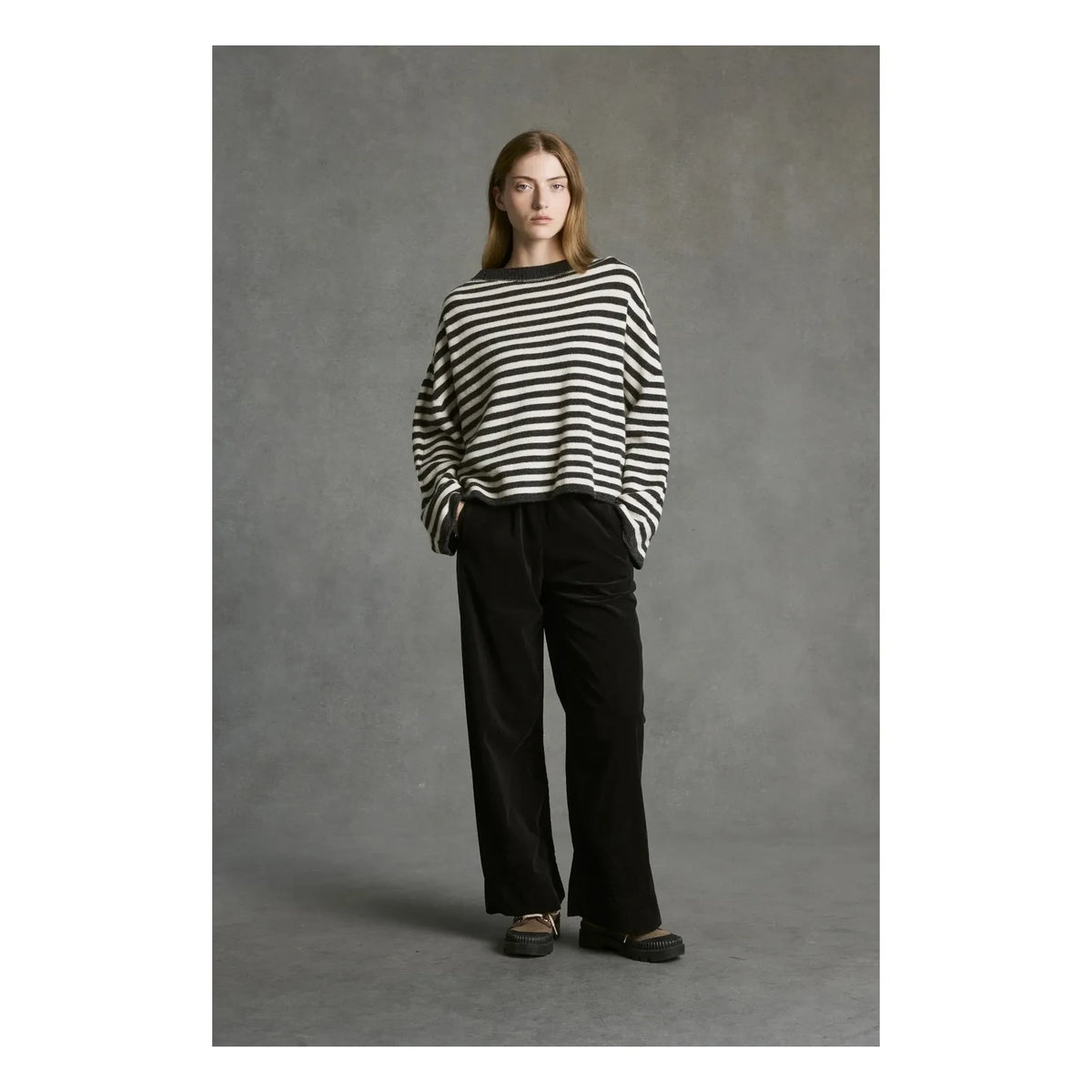 Hod - Vanessa Striped Sweater | Cream