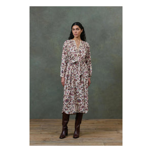 Louise Misha - Marti Bluebell Grove Dress - Women's Collection | Cream