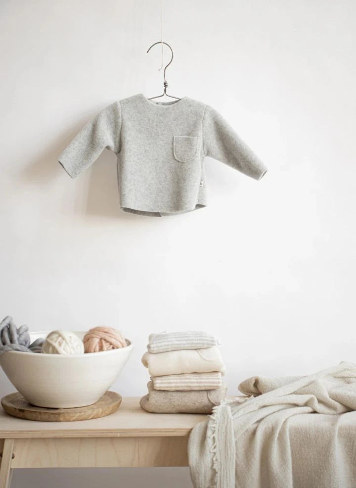 1+ in the family - Alex Bamboo sweater | Light grey