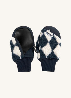 Gosoaky - Donkey Work Fleece Gloves | Blue