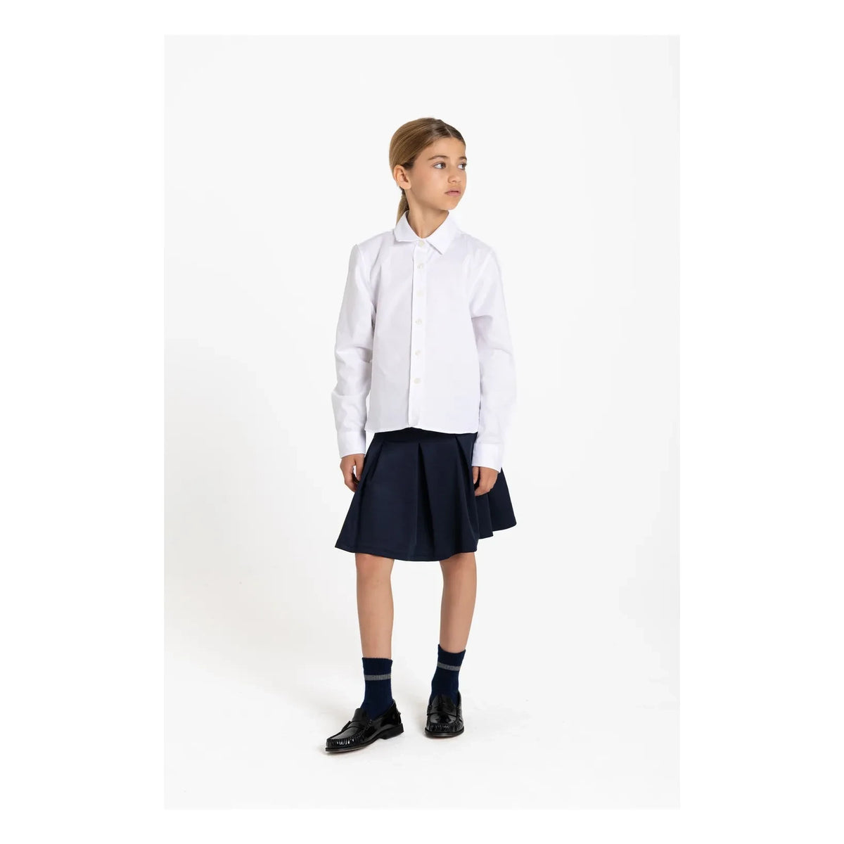 Smallable Kid - Regent Skirt | Blue Black