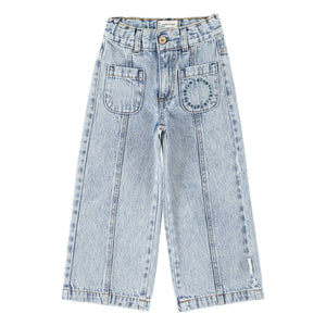 Piupiuchick - Flare Jeans | Light Blue