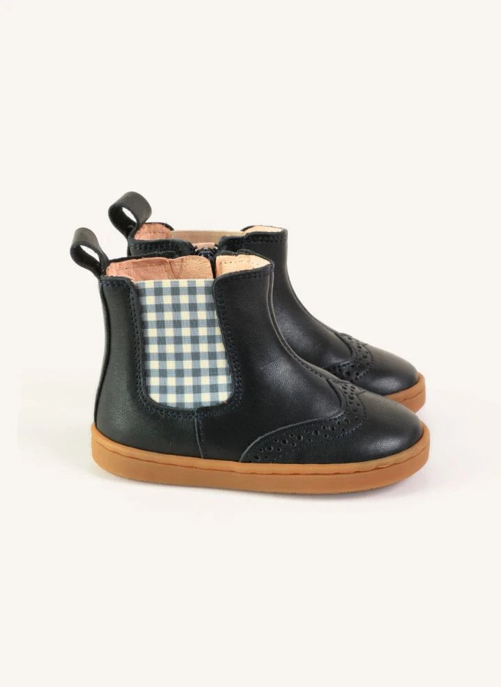 Lazare - Axelle Vichy Boots | Navy