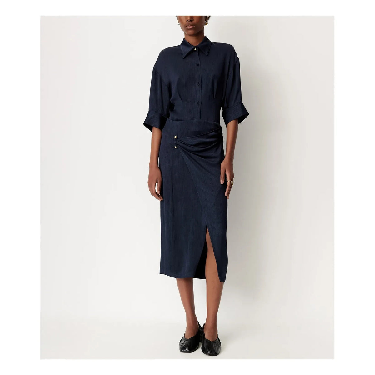 Sessùn - Navy Holly skirt