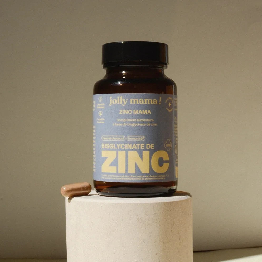 Jolly Mama - Zinc Mama zinc bisglycinate food supplement - 30 capsules