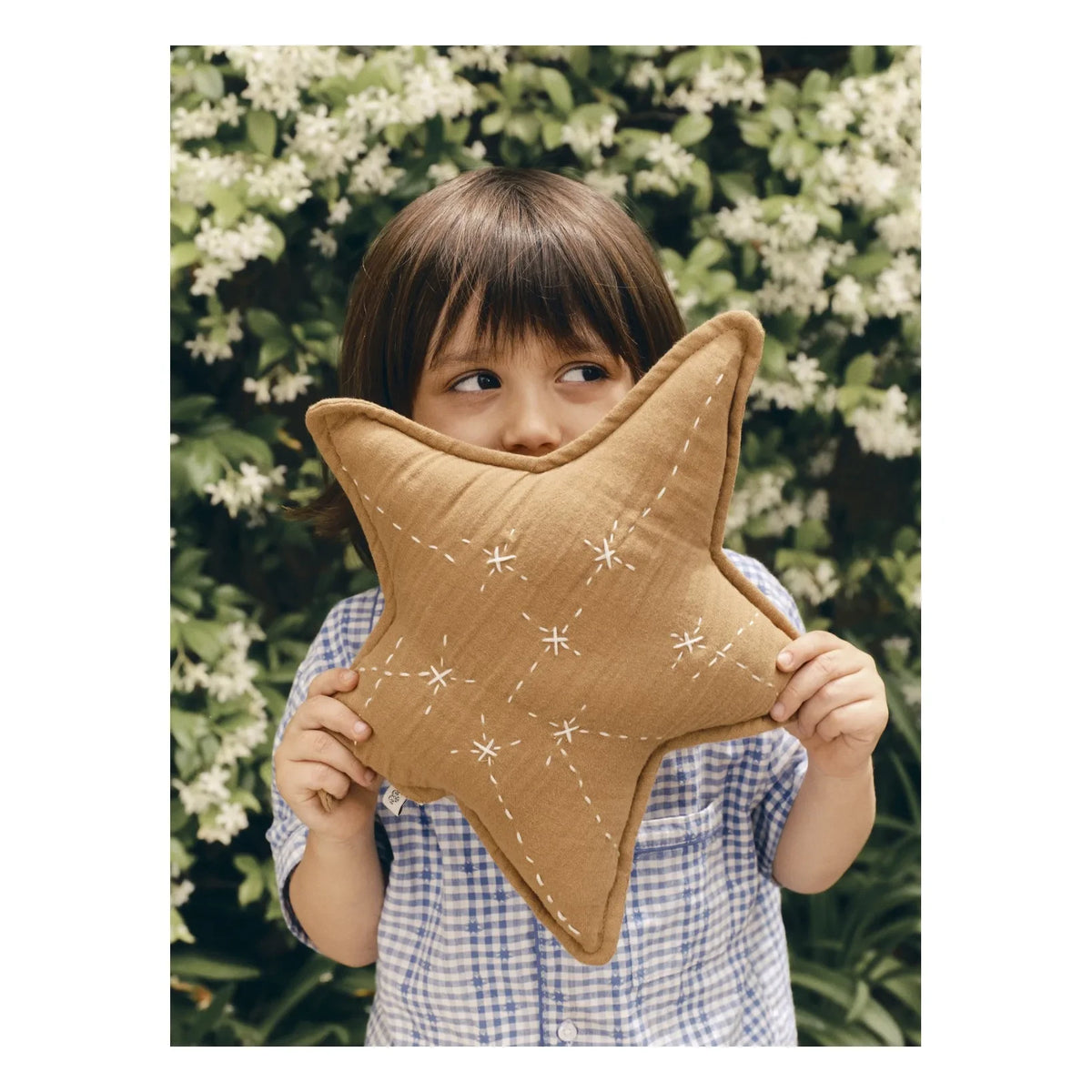 Editions Aimable - Ferdinand star cushion | Hazel Gauze