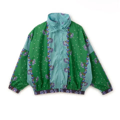 Fabula - Hera Fleurs Windbreaker | Green