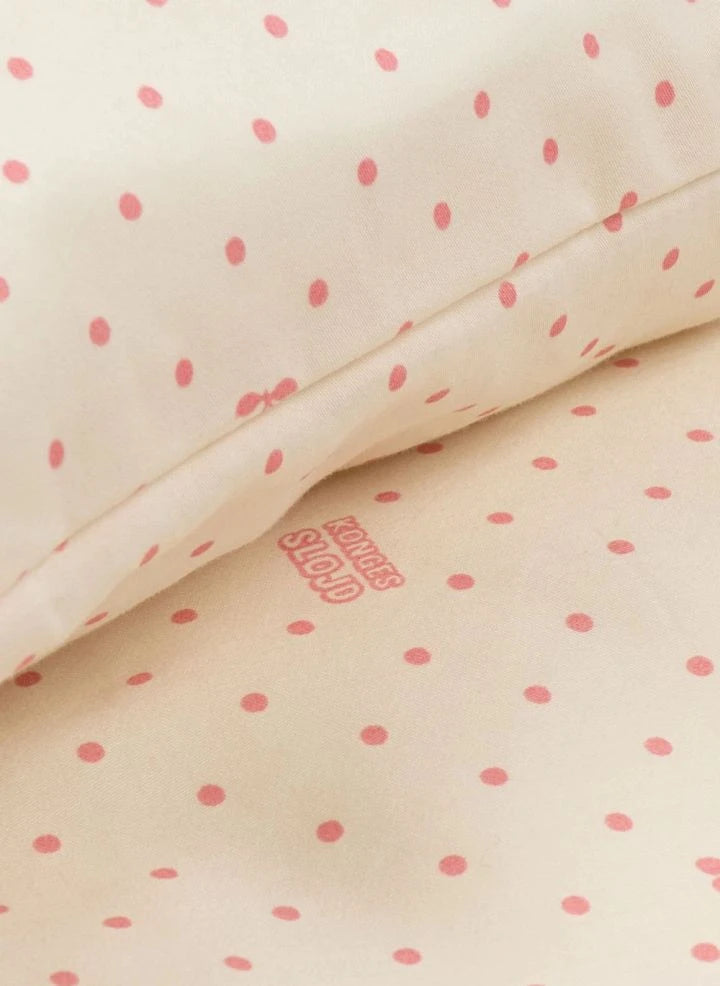 Konges Sløjd - Cherry Dot Duvet Cover Set | Pink