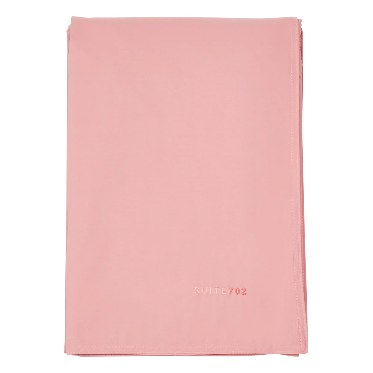Suite 702 - Organic Percale Duvet Cover | Dusty Pink