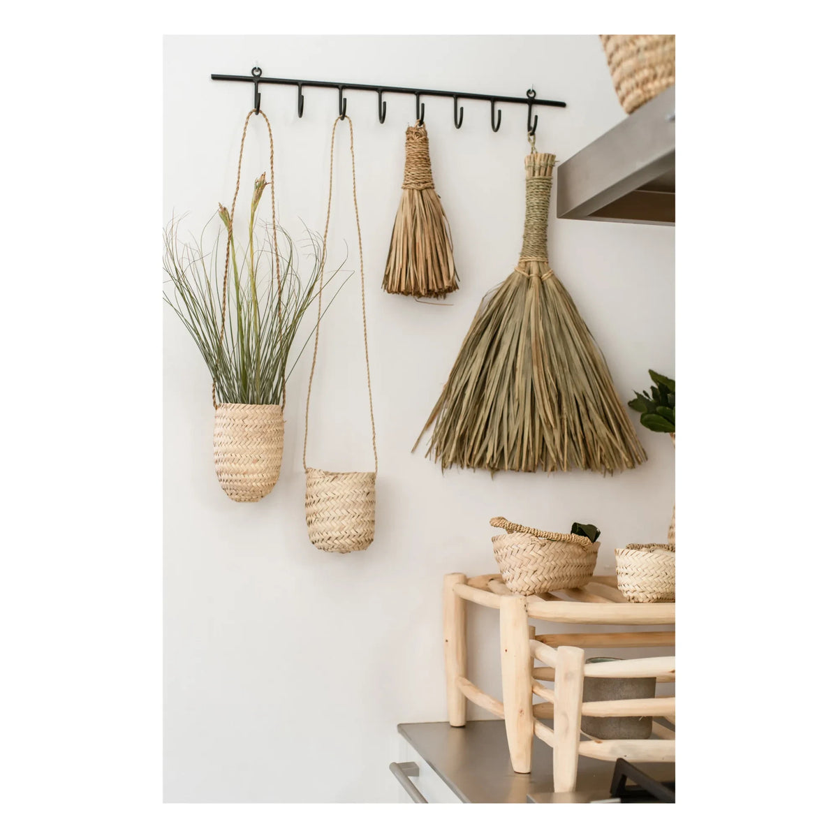Cosydar - Eight Hook Hanger | Black
