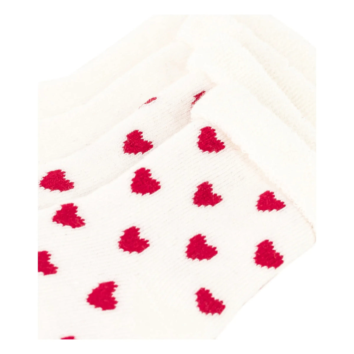 Petit Bateau - 2 Pairs of Knit Socks | White