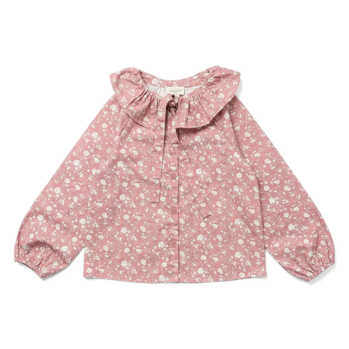 Louis Louise - Angele Fleurie Blouse | Pink