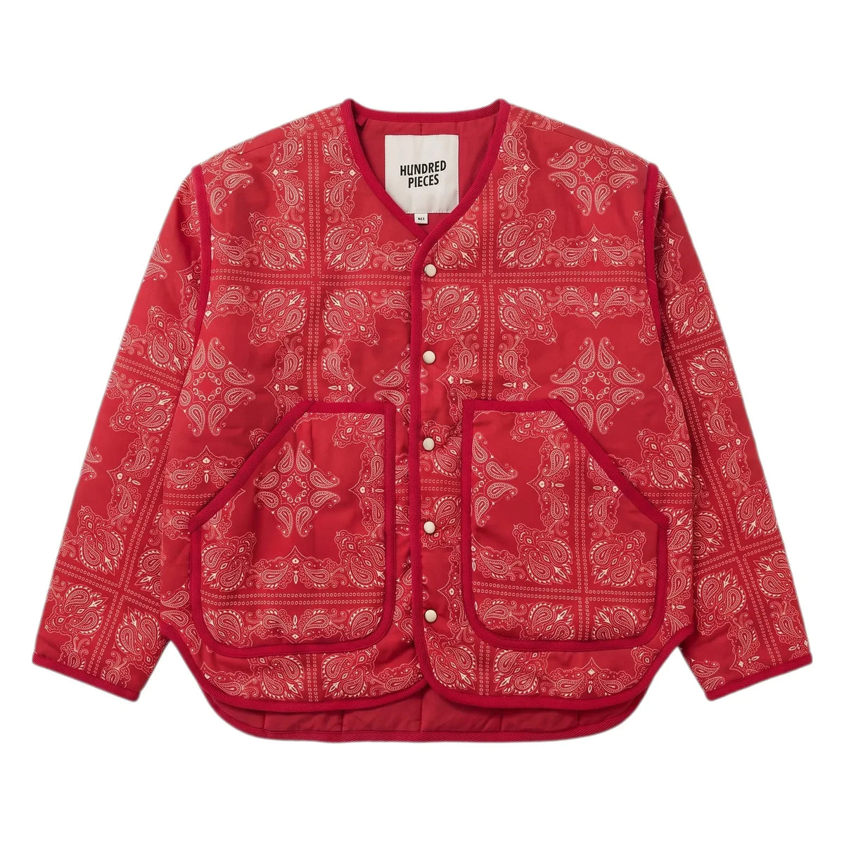 Hundred Pieces - Malya Bandana Jacket | Dark Red