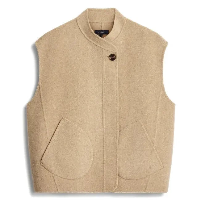 Soeur - Adeline Wool Jacket | Beige