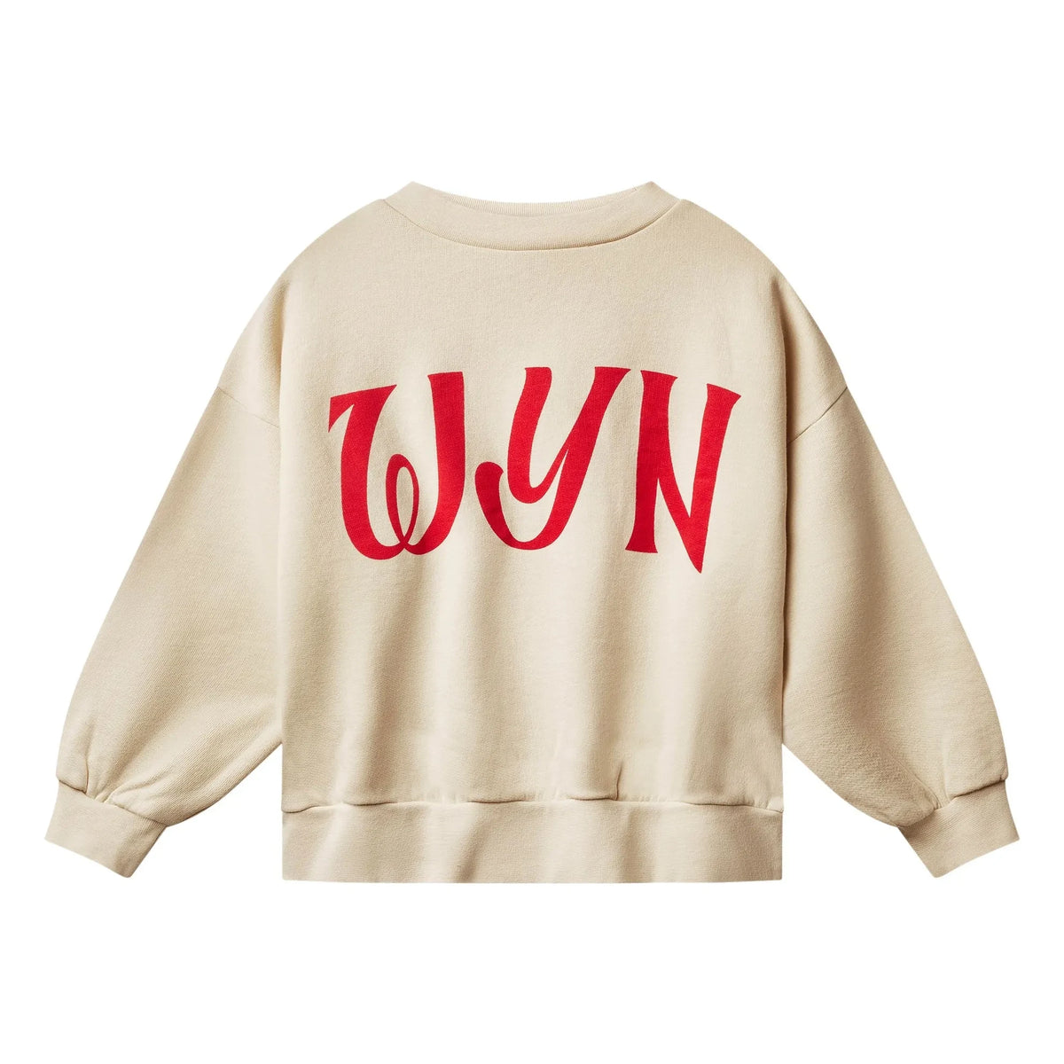 Wynken - Tempo Organic Cotton Sweatshirt | Cream