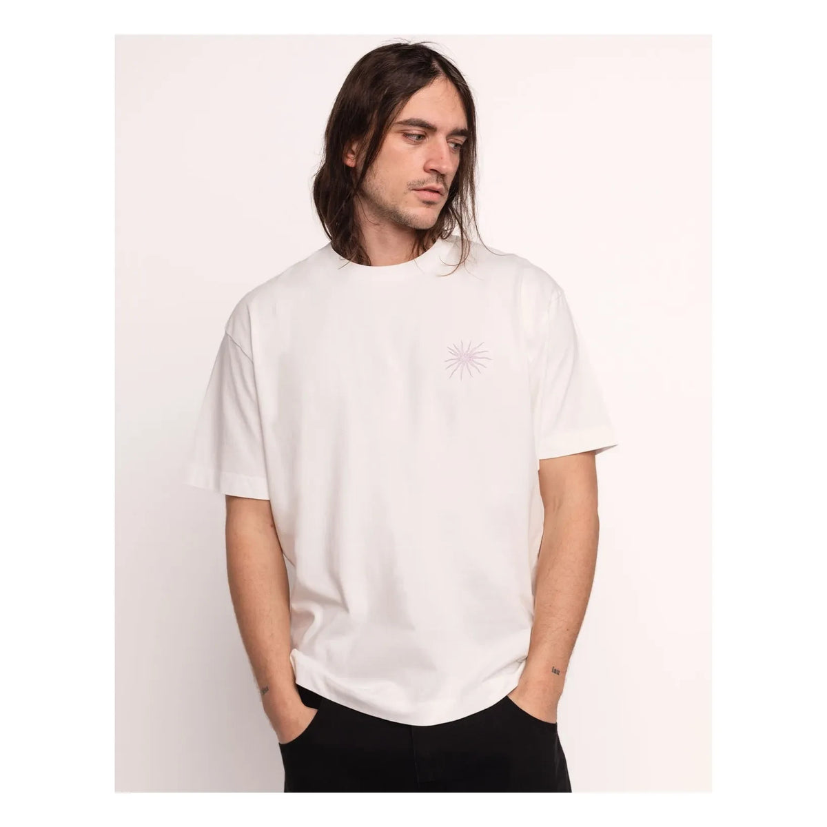 Olow - Interconnexion Cotton T-Shirt | Ecru
