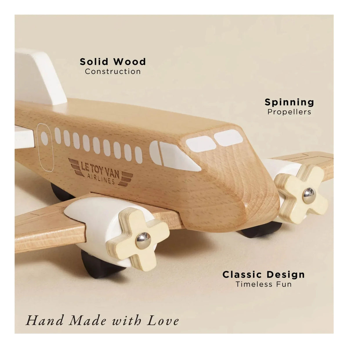 Le Toy Van - Airplane | Open wood