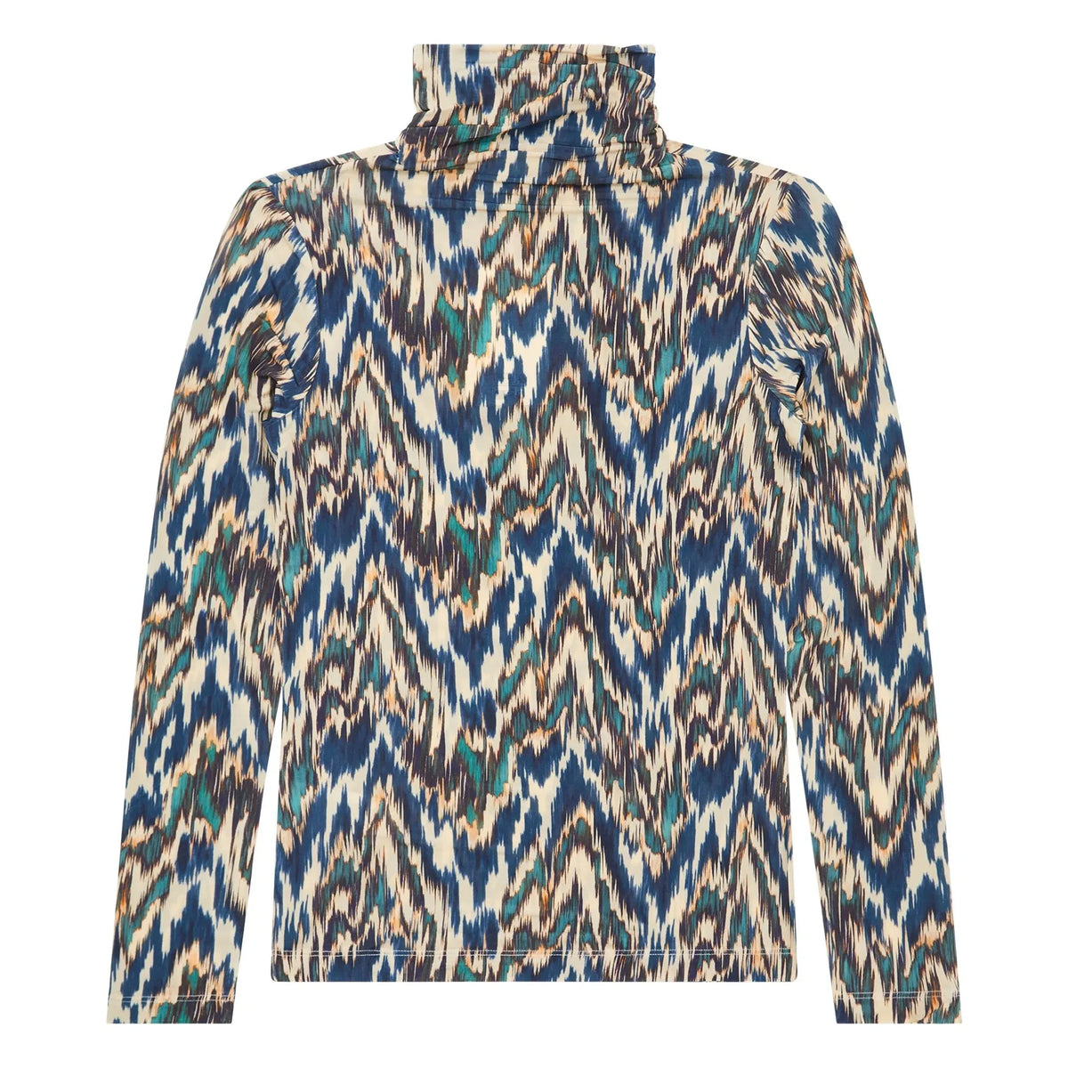 Ulla Johnson - Aurelia High Neck T-Shirt | Blue