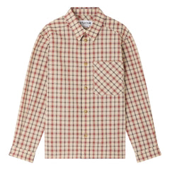 Bonpoint - Chemise Marceau Checked Organic Cotton | Beige