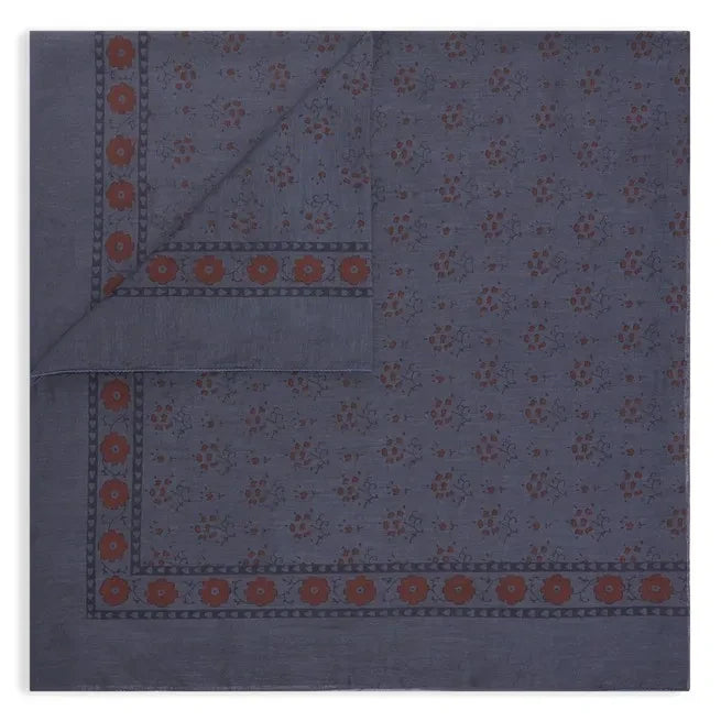 Soeur - Classic Cotton Scarf | Navy