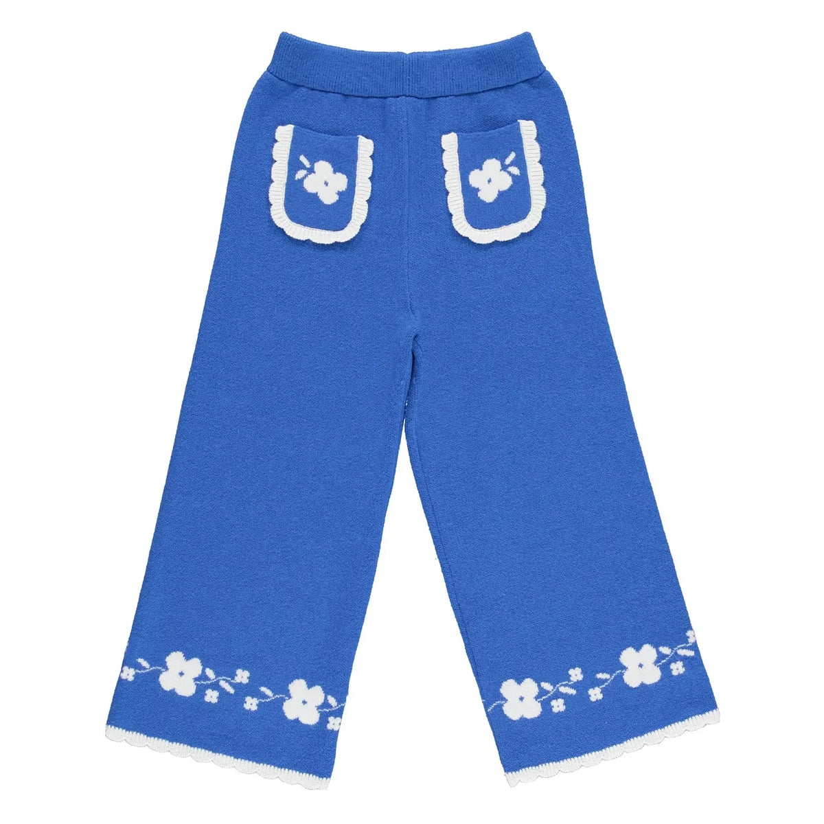 Bebe Organic - Cosette Wool Knit Pants | Blue