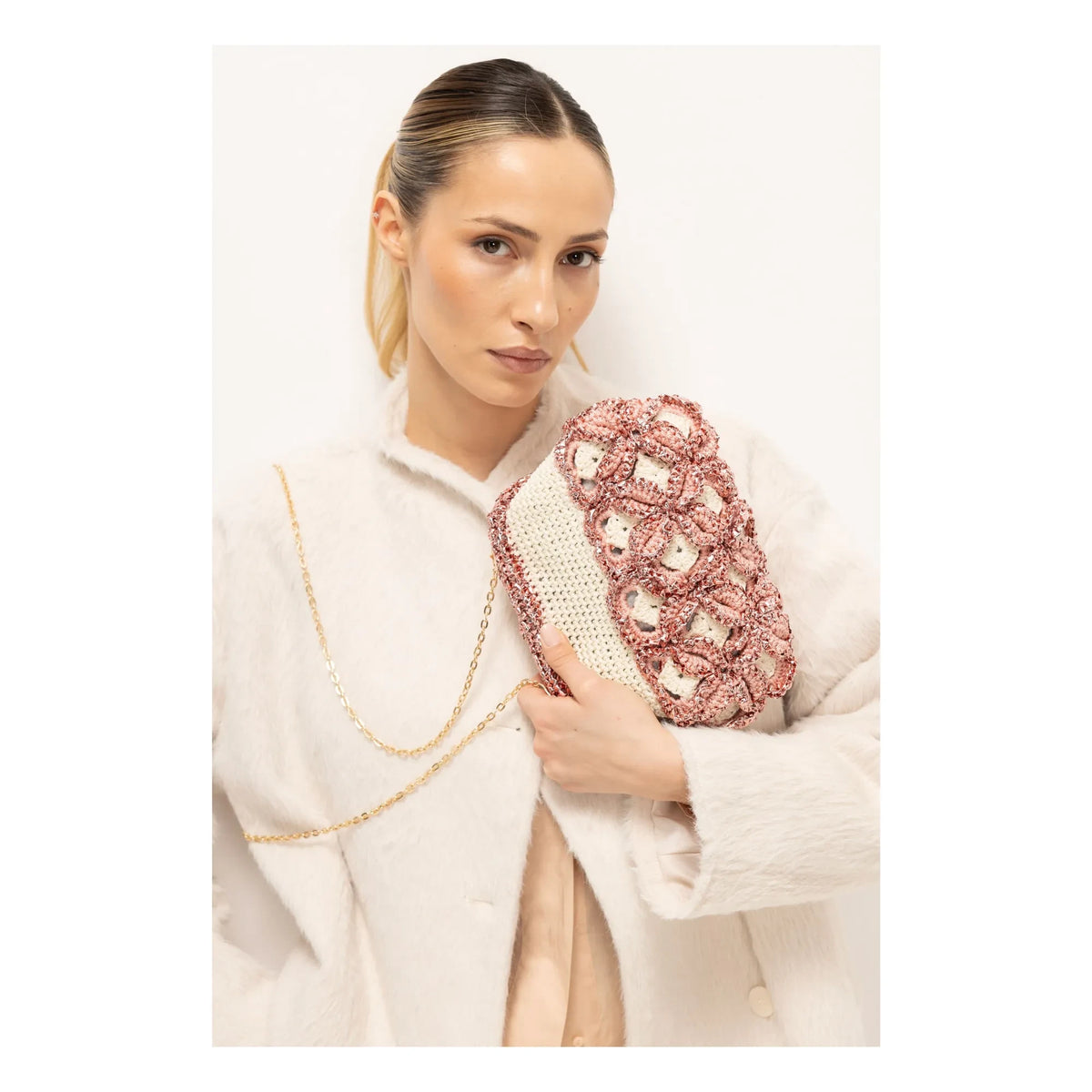 Nadia Dafri - Aysenur Clutch Bag | Cream