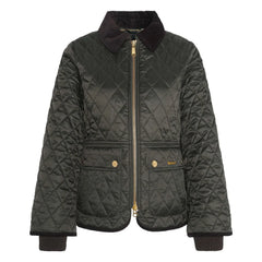 Barbour - Beadnell Tailored Quilted Jacket | Khaki