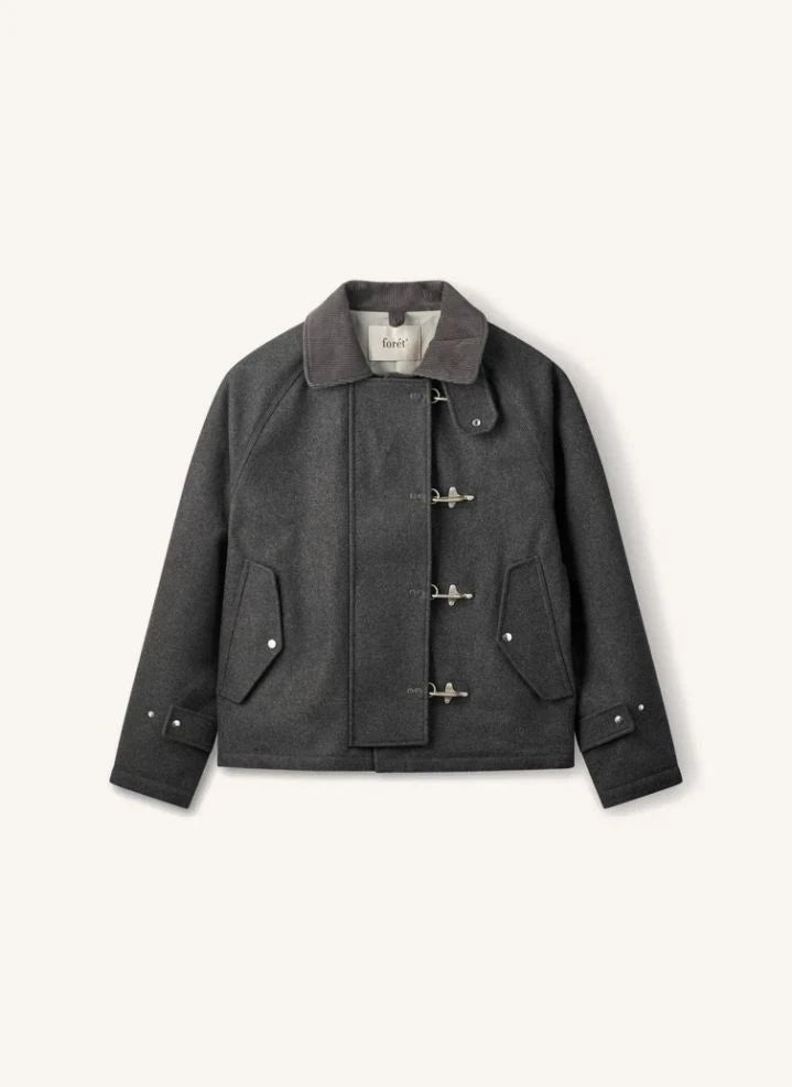 Forét - Cinder Wool Jacket | Dark Gray