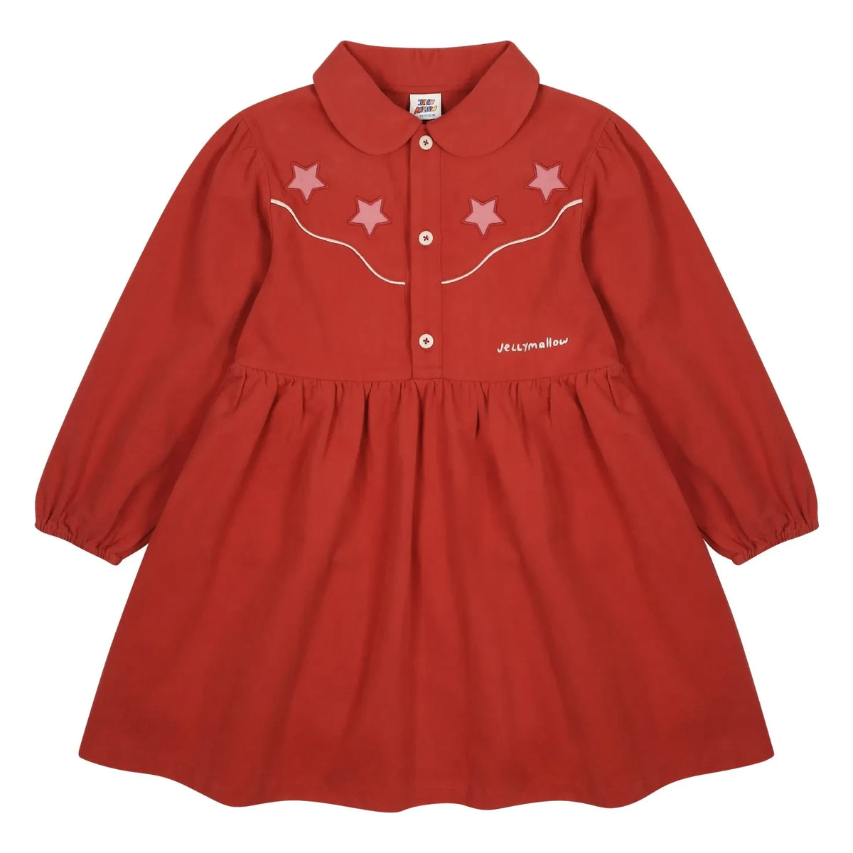 Jelly Mallow - Etoiles Dress | Red