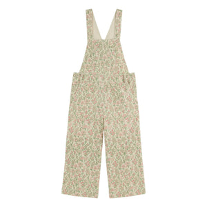 Emile et Ida - Floral Velvet Romper | Beige