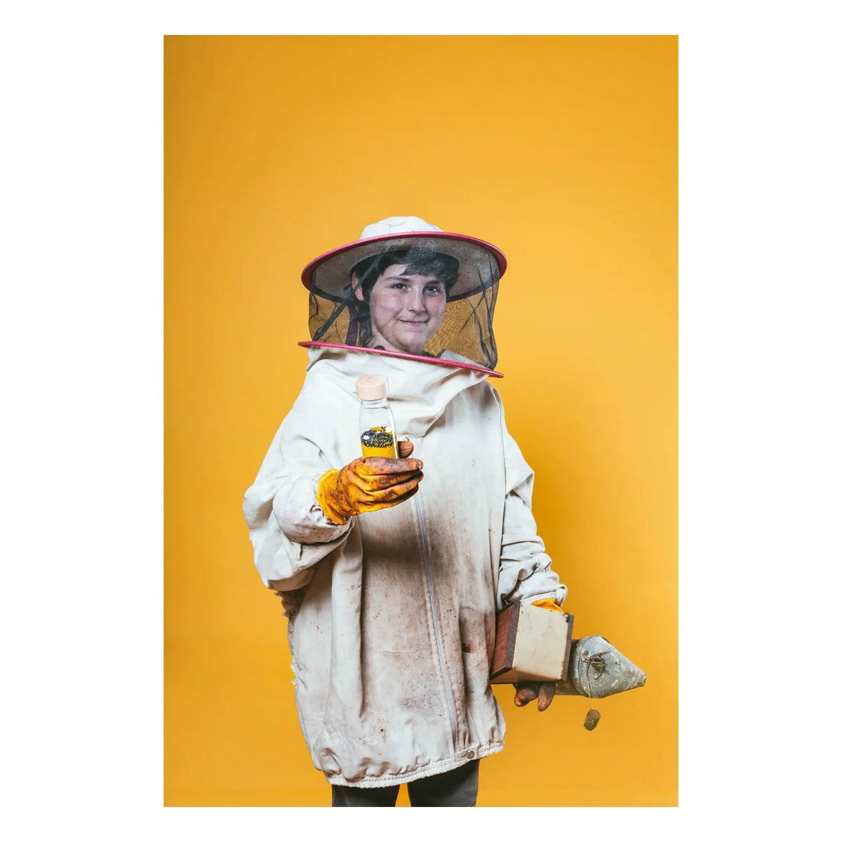 Petit Boum - Bees Sensory Bottle | Yellow