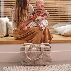 Finnson Sigrid Eco Changing Tote Bag - Teddy Borg-Changing Bags-Teddy Borg-One Size | Natural Baby Shower