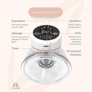 Fraupow Pump & Go Bundle-Breast Pumps- | Natural Baby Shower