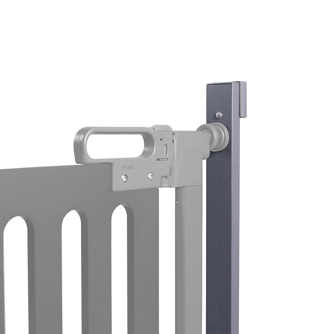 Fred Universal Wall + Skirting Kit - Dark Grey-Stair Gates-Dark Grey- | Natural Baby Shower