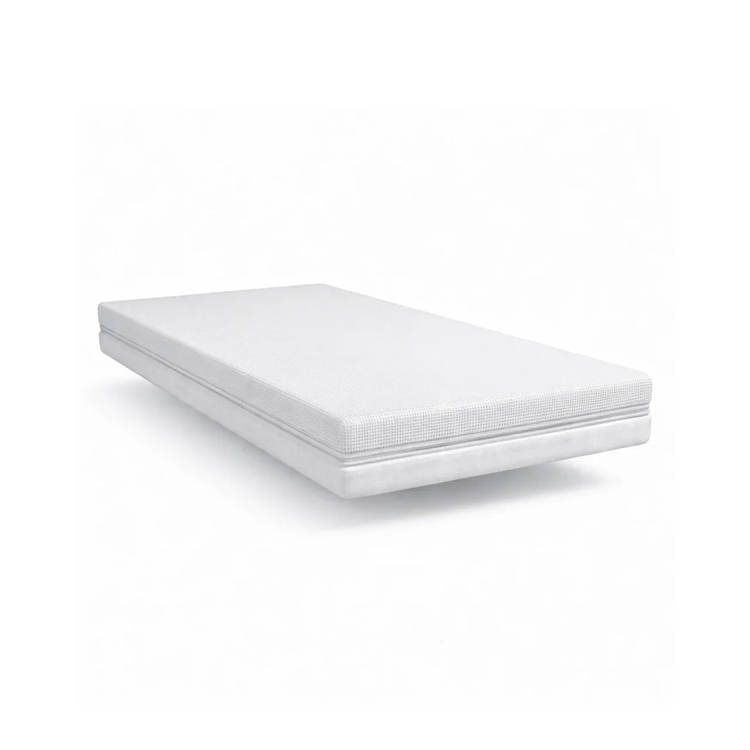 Gaia Baby Dual Fibre Cot Bed Eos Mattress (140 x 70cm) - White-Mattresses-White- | Natural Baby Shower