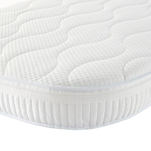 Gaia Baby Serena Cot Bed Mattress - White-Mattresses-White- | Natural Baby Shower