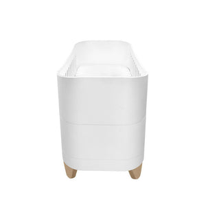 gaia-baby-serena-cot-bed-white-natural-flat-4 | Natural Baby Shower