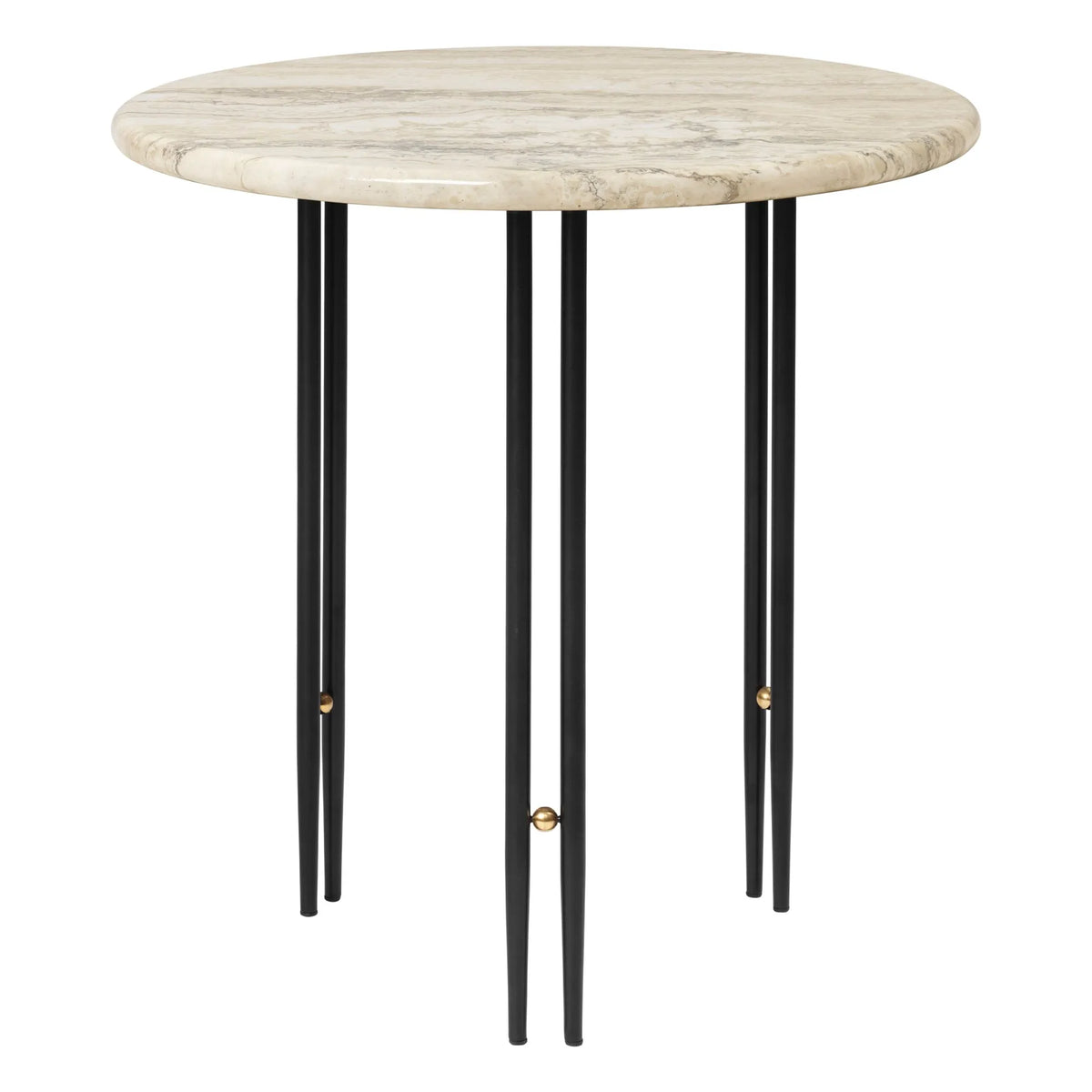 Gubi - IOI Side Table, Black Base, GamFratesi | Black