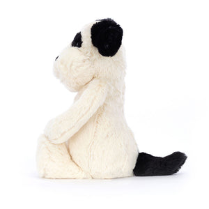 Jellycat - Bashful Black & Cream Puppy Dog Plush Toy 31 cm