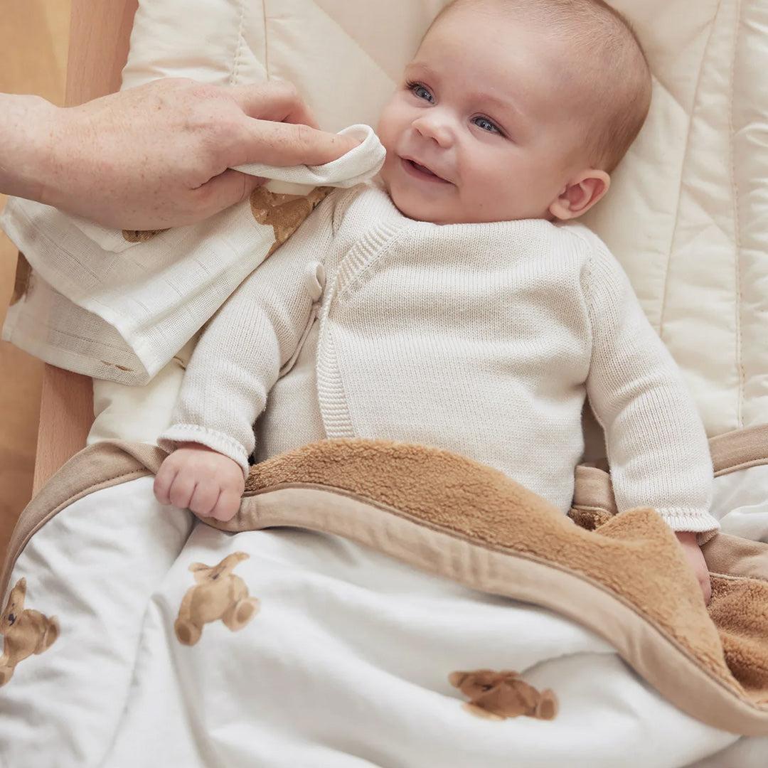 Jollein Jersey Blanket - Teddy Bear-Blankets-Teddy Bear- | Natural Baby Shower