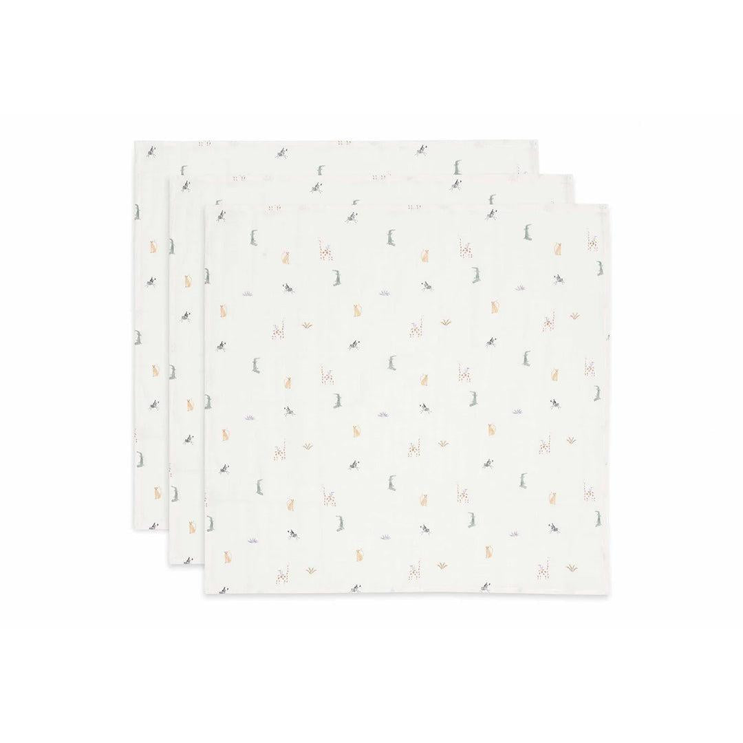 Jollein Muslin Cloth (3pack) - Jungle Jambo-Muslin Squares-Jungle Jambo- | Natural Baby Shower