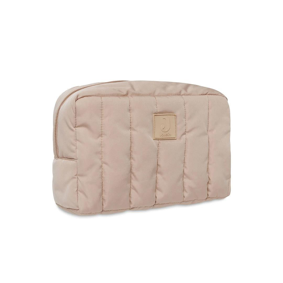 Jollein Puffed Nappy Pouch - Biscuit-Changing Bag Pouches-Biscuit- | Natural Baby Shower