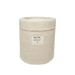 Jollein Storage Basket - Boucle Biscuit-Storage Baskets-Boucle Biscuit-29x33 cm | Natural Baby Shower